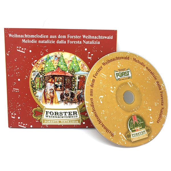 CD with Christmas songs