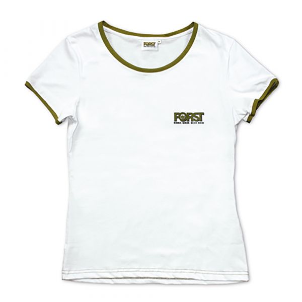 Weißes FORST T-Shirt für Frauen