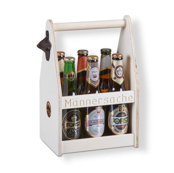 FORST wooden Sixpack with bottle opener