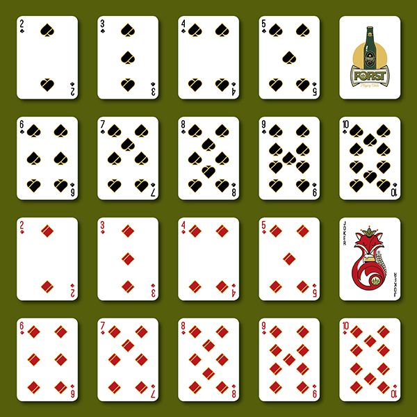 FORST Poker Spielkarten