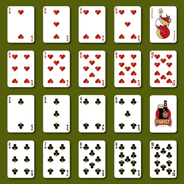FORST Poker Spielkarten