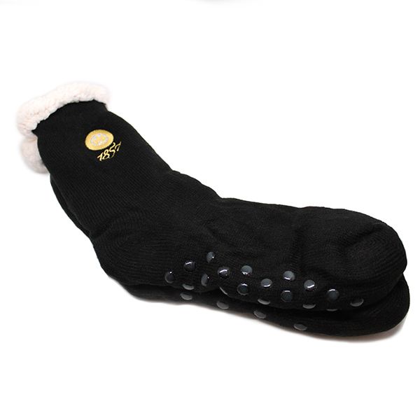 Weihnachtssocken schwarz