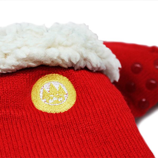 Weihnachtssocken rot