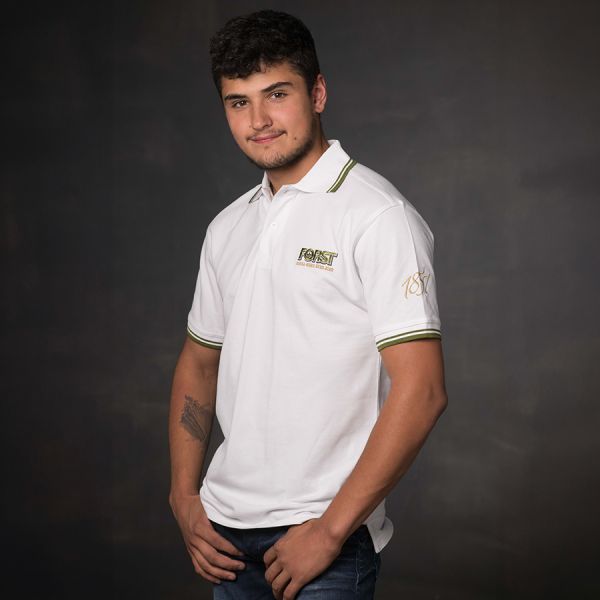 FORST Polo Herren weiss