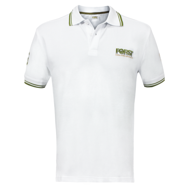 FORST Polo Herren weiss