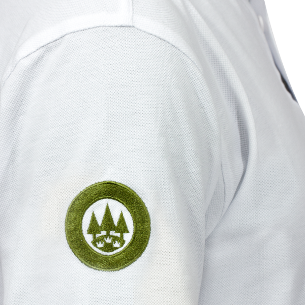 FORST Polo Herren weiss