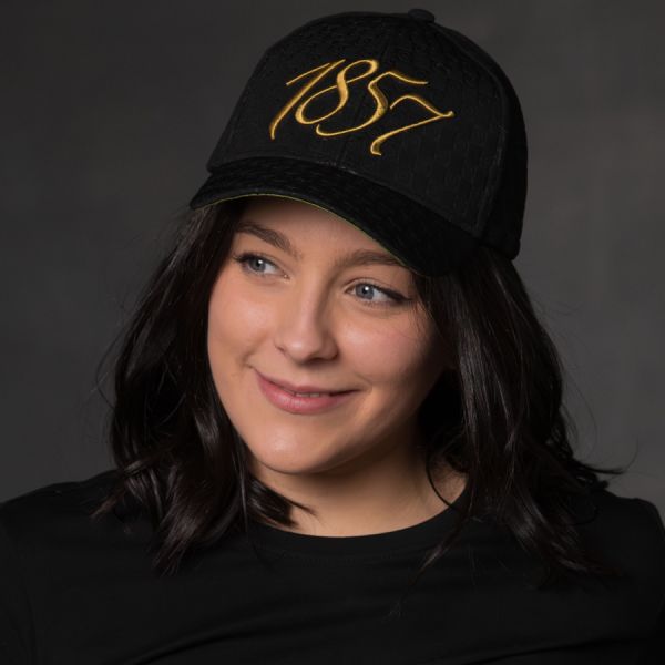Cappy 1857 schwarz/gold