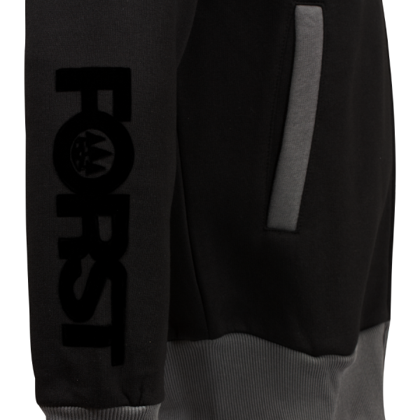 FORST Herren Kapuzenpullover - Schwarz