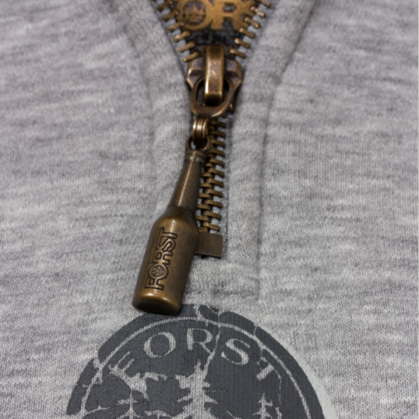 FORST Damen Kapuzenpulli- Hellgrau