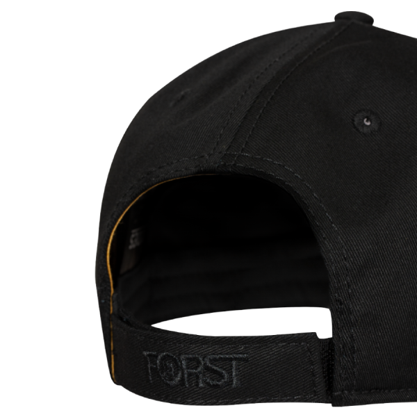 FORST Mütze mit Schirm Schwarz