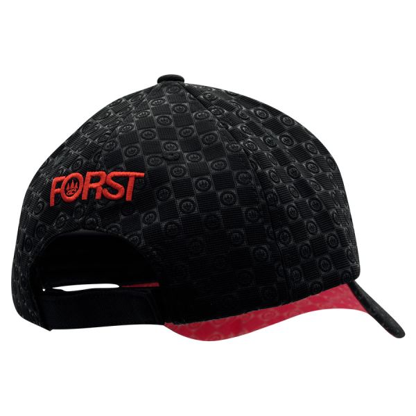 Baseballmütze Schwarz-Rot Forst 1857