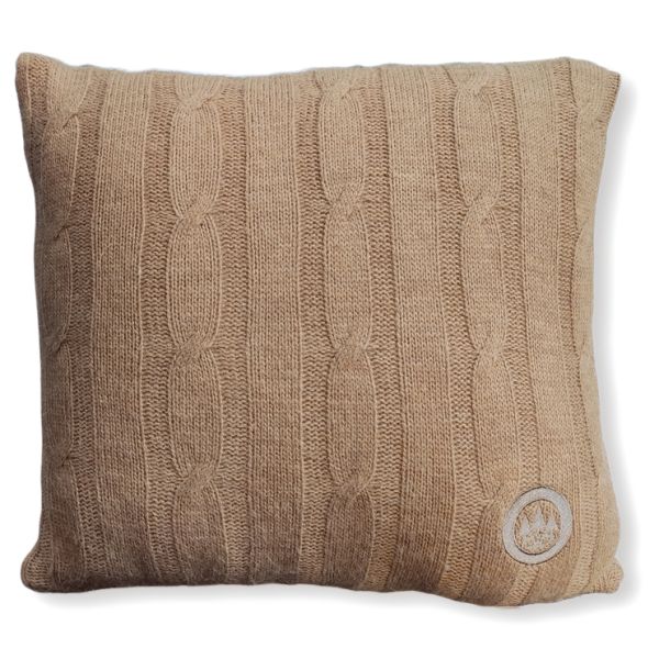 Strick-Kissen FORST beige