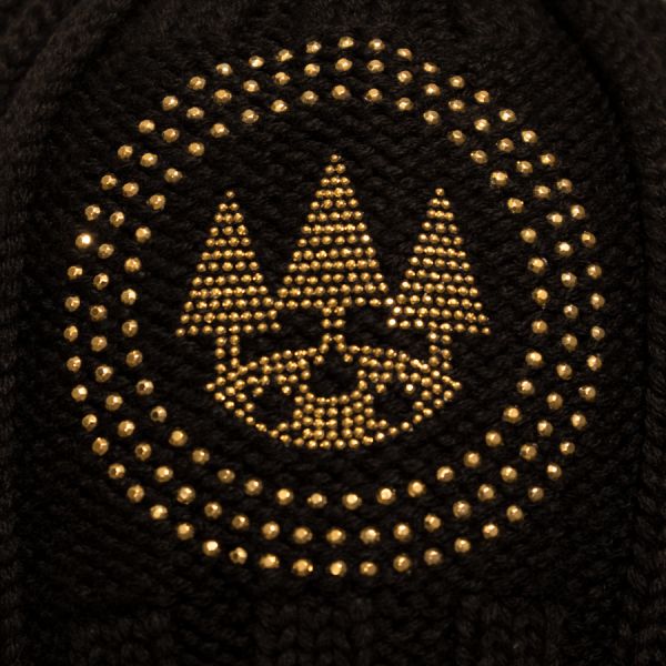 FORST-Wintermütze in gold - schwarz