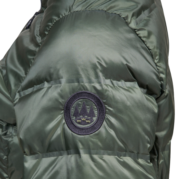 Woman's Crossover jacket, colour olive/black