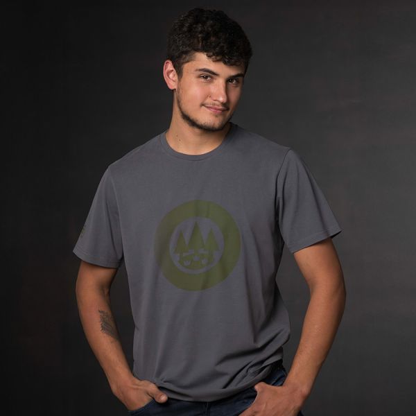 T-Shirt Männer grau