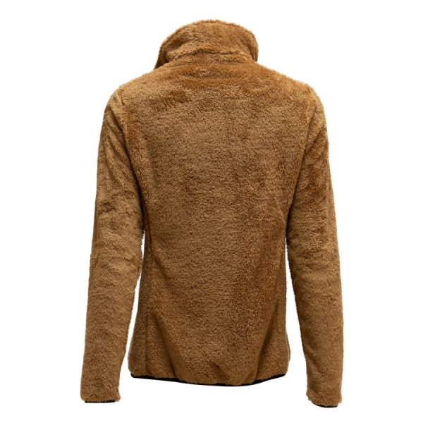 Schwarze Karamell-Damenjacke