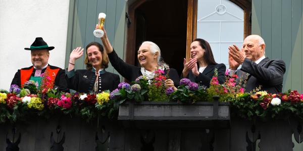 Runder Geburtstag von Brauherrin zu Forst, CdL Margherita Fuchs
