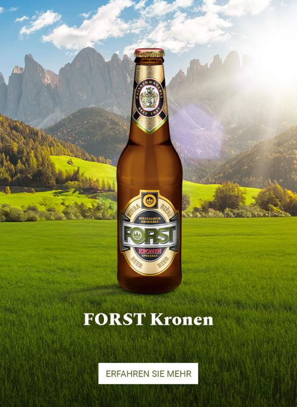 FORST Kronen Beer Bottle
