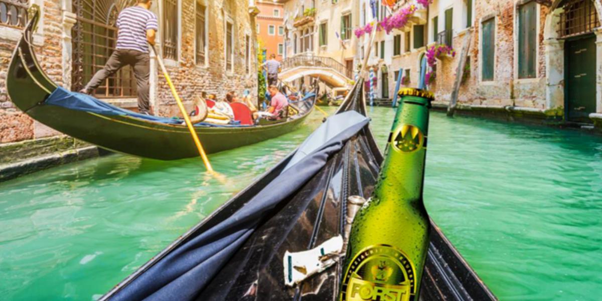 Brauerei FORST erneut auf dem Red Carpet in Venedig.