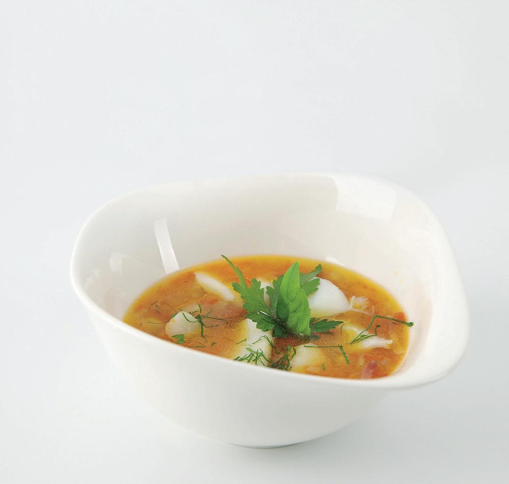 Codfish soup