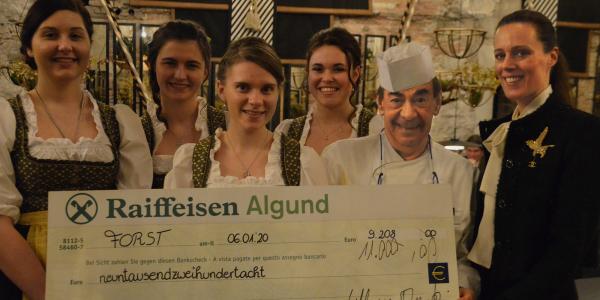 Hearts full of light: a charity event in the Felsenkeller of Birra FORST.