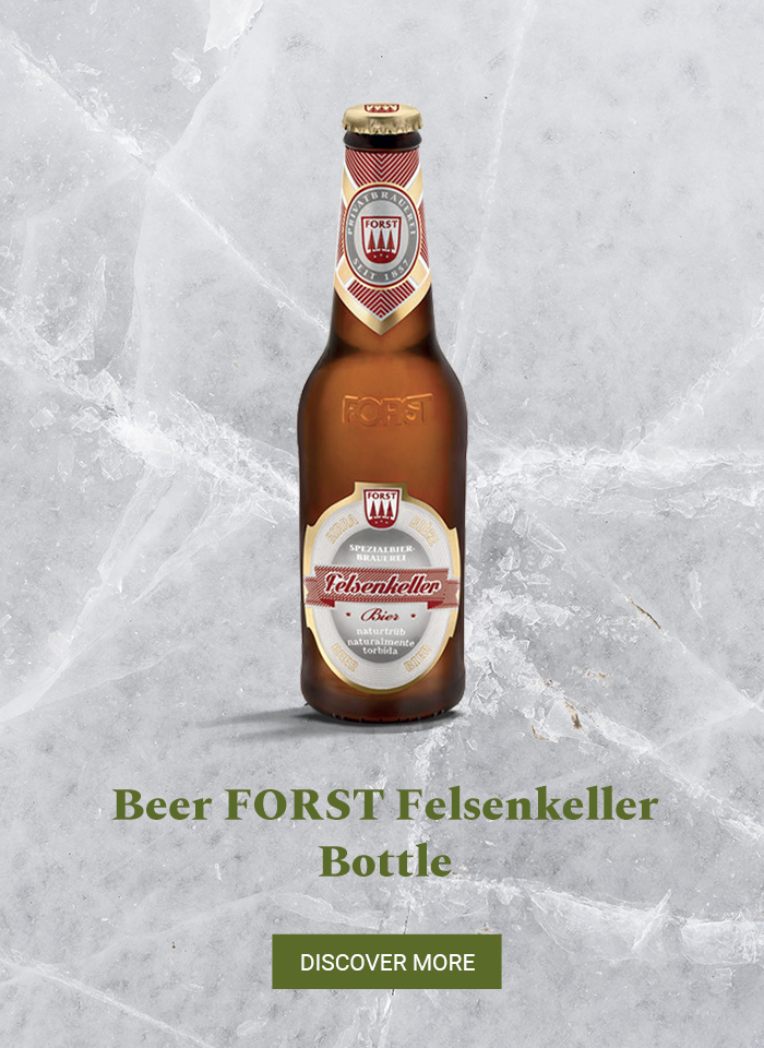 Beer FORST Felsenkeller Bottle