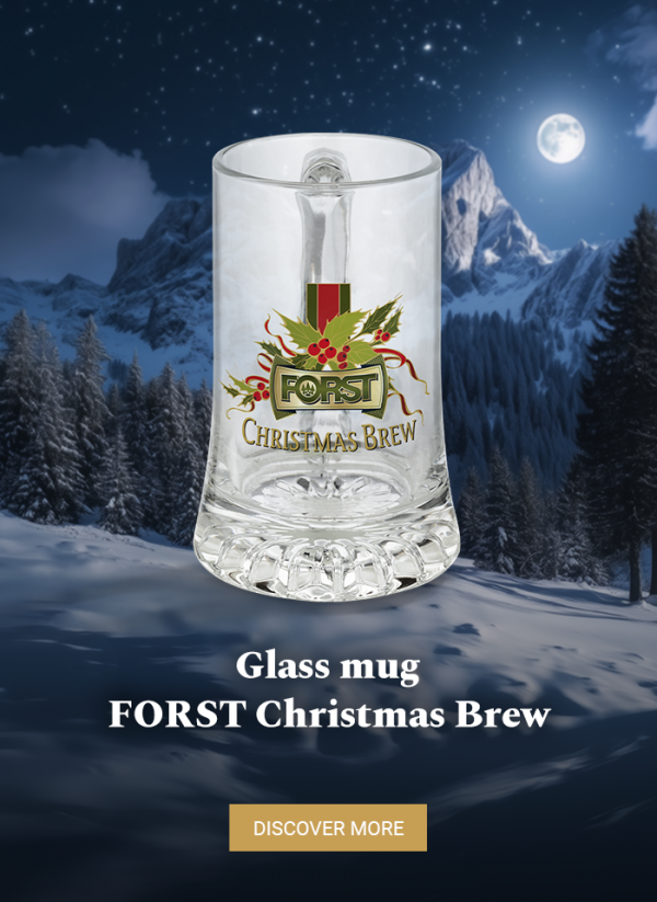 Beer mug FORST Christmas beer